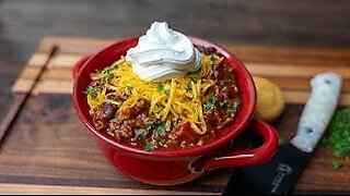 Hearty Homemade Beef & Bean Chili Recipe
