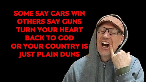 Some Say "Gun Control" Merely Reflects Reasonable Restrictions Like Those Imposed on Drunkards