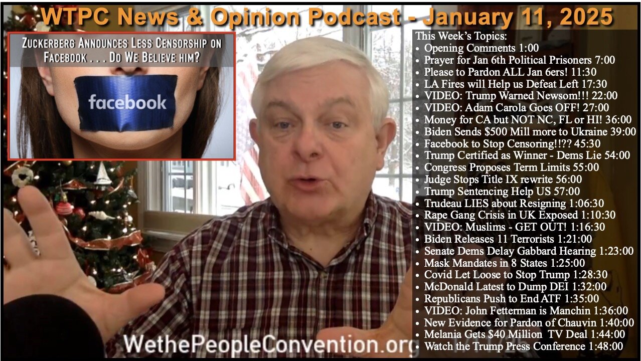 We the People Convention New & Opinion 1-11-24