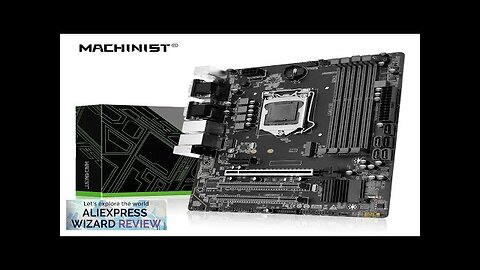 MACHINIST H97M PRO LGA 1150 Motherboard M-ATX Support DDR3 RAM Intel Core Review