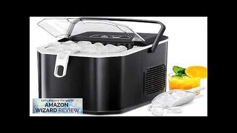 Xbeauty Ice Makers CountertopProtable Ice Maker Machine with Self-Cleaning 26Lbs/24H9 Ice Review