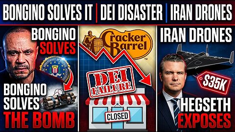 FBI Arrests J6 Pipe Bomber + Pentagon Deploys $35K Iranian Drones - Quick Strike