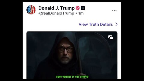 BREAKING - More Trump Comms - The Reaper - The Undertaker - What do these mean?