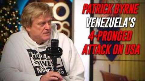 Patrick Byrne Breaks Down How Venezuela Overthrew The US In A 4-Pronge Attack!