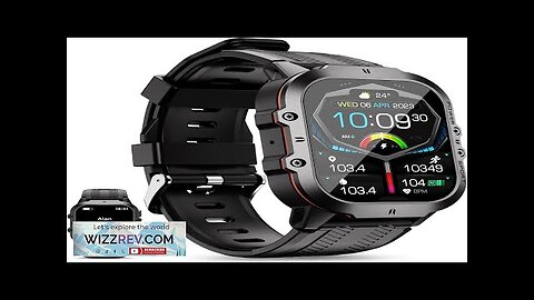 OUKITEL BT20 Military Smart Watch for Men 1.96 Inch AMOLED Outdoor Sports Review