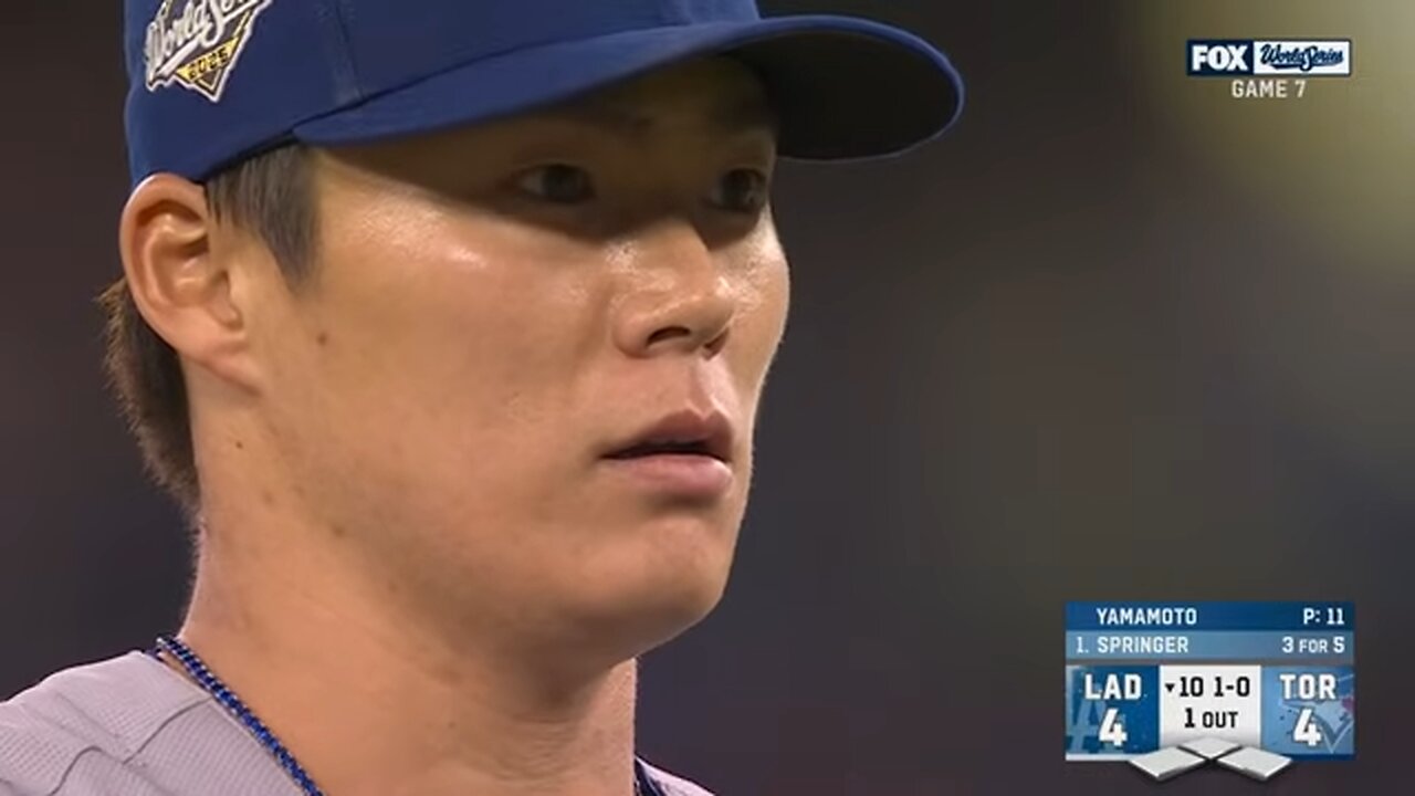 YOSHINOBU YAMAMOTO IN THE CLUTCH! EVERY PITCH the World Series MVP threw in Game 7! 😱 | 山本由伸ハイライト