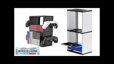 DATA FROG Large Capacity Host Disc Multi-layer Storage Box Holder for PS4/PS5/Switch/XBOX Review