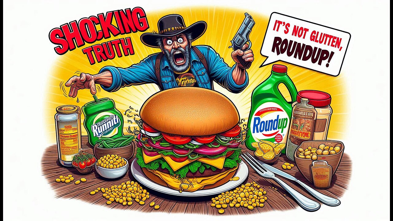 Shocking Truth: It’s Not Gluten, It’s Roundup!