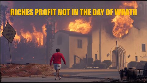 RICHES PROFIT NOT IN THE DAY OF WRATH