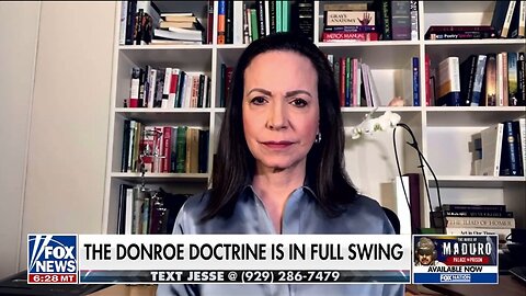 Venezuelan Opposition Leader: What Trump Did Will Be Remembered For Generations