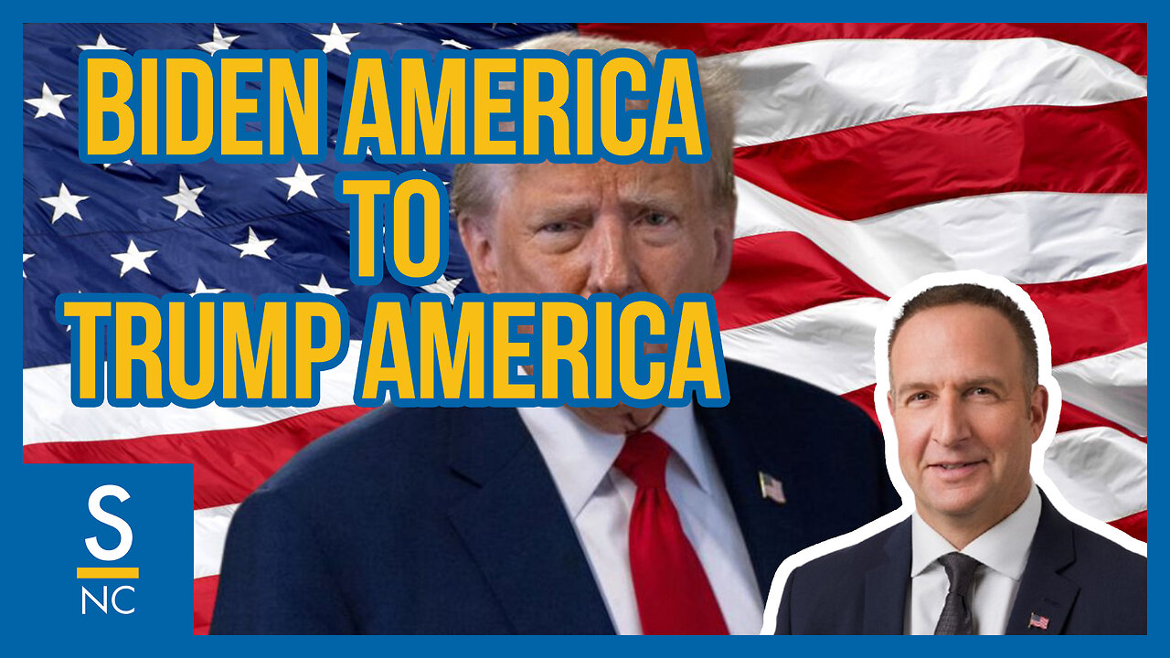 Transformation of Biden America to Trump America