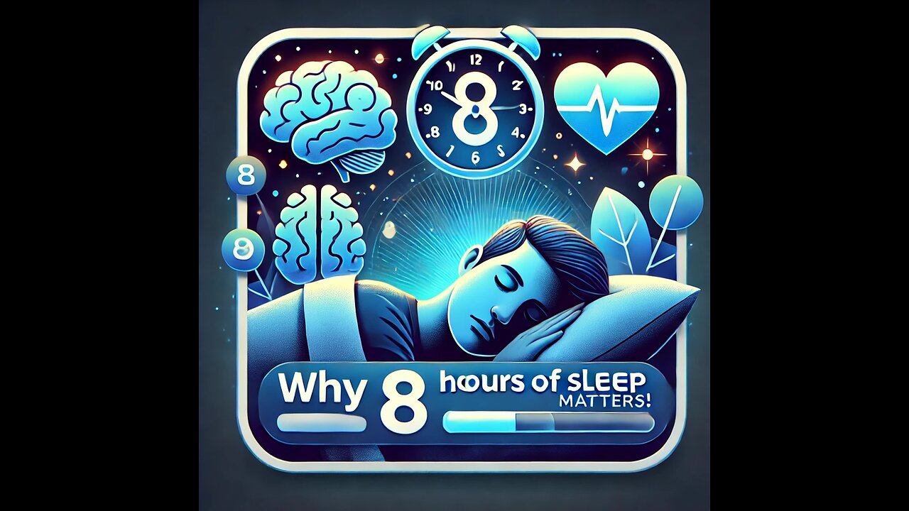 Why 8 Hours of Sleep is a Game Changer! (Science-Backed Benefits)Sleep#Health#Wellness #BetterSleep