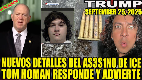 NUEVOS DETALLES DEL AS3S1N0 DE ICE! TOM HOMAN RESPONDE Y ADVIERTE