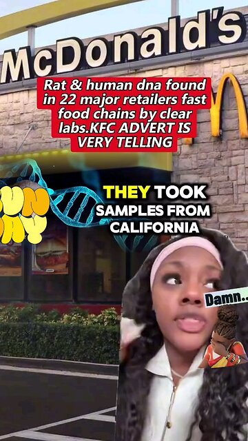 Human Meat Found in McDonald's