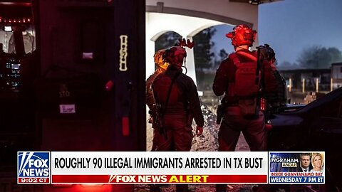 About 90 illegal immigrants arrested in Texas operation