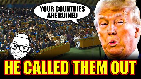 President Trump EMBARRASSES United Nations TO THEIR FACES In WILD RANT!