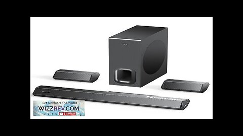 Hiwill D51W Dolby 5.1CH Soundbar Theater Sound Bar Surround Sound System 6 Review