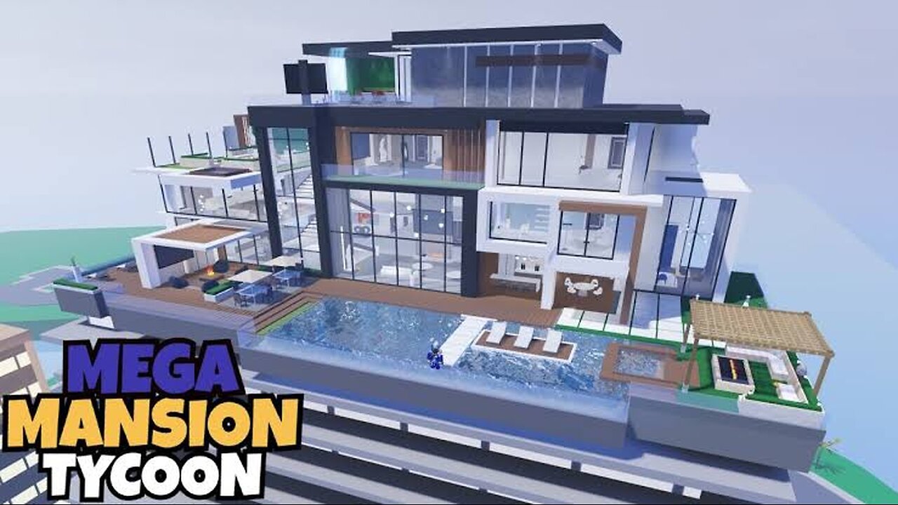 Building a Penthouse 🏢 | Mega Mansion Tycoon | Roblox