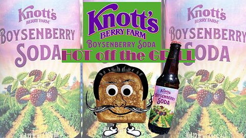 Knott's Berry Farm Boysenberry Soda Taste Test #tastetest #knottsberryfarm #boysenberry