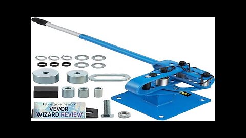 VEVOR Compact Metal Bender 1"-3" Bench Flat Bar Rod Bending Brake Bender Review