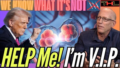 WE KNOW WHAT IT'S NOT | Scott Adams, who's DYING from mRNA-Induced Cancer, BEGS Trump for Help