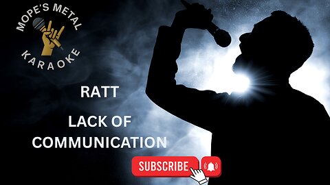 Ratt - Lack Of Communication Karaoke