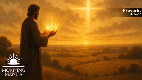 Morning Manna - October 16, 2025 - Proverbs 14:24-25 - The Crown and the Witness