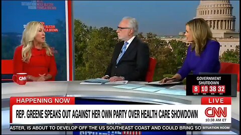 MTG attacks Republicans on CNN!