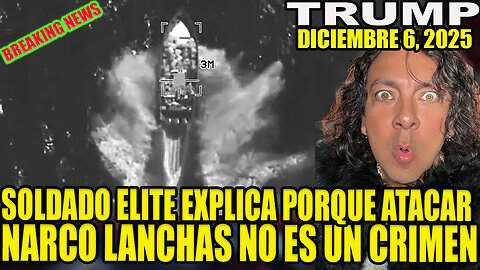 SOLDADO ELITE EXPLICA PORQUE ATACAR NARCO LANCHAS NO ES UN CRIMEN