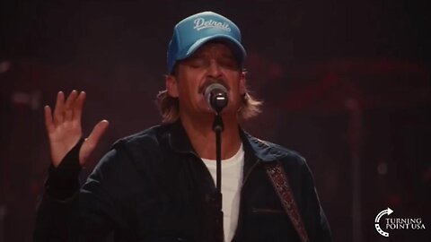 Kid Rock plays & sings as part of the alternate Super Bowl half-time performances 2/8/26
