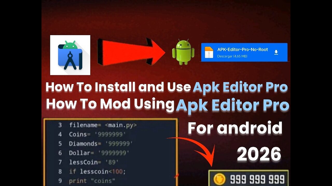 How To Install and Use Mod Apk Editor Pro | Mod Using Apk Editor Pro | Any Android & iOS 2026