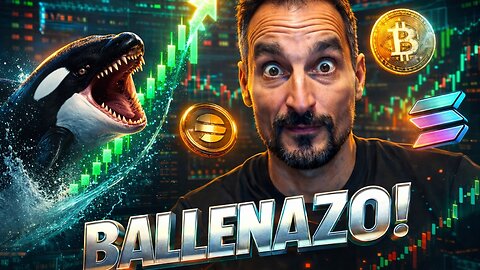 ATENCION ESPECTACULAR BALLENA INTENTO SALVAR BTC ¿A dónde llevarán el precio ahora? (BTC, SOL, ETH)