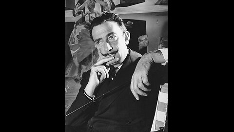 Salvador DALI, surrealist artist, created paintings, sculptures, and prints, 1977 to 1983