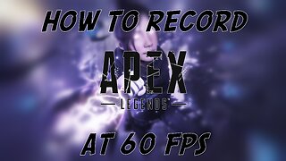 How to fix OBS lag while recording Apex Legends