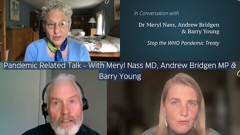 Pandemic Related Talk - With Meryl Nass MD, Andrew Bridgen MP & Barry Young