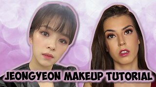 KPOP MAKEUP TUTORIAL - JEONGYEON TWICE EDITION