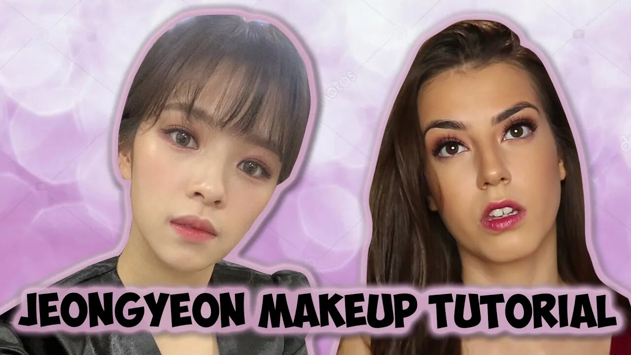 KPOP MAKEUP TUTORIAL - JEONGYEON TWICE EDITION