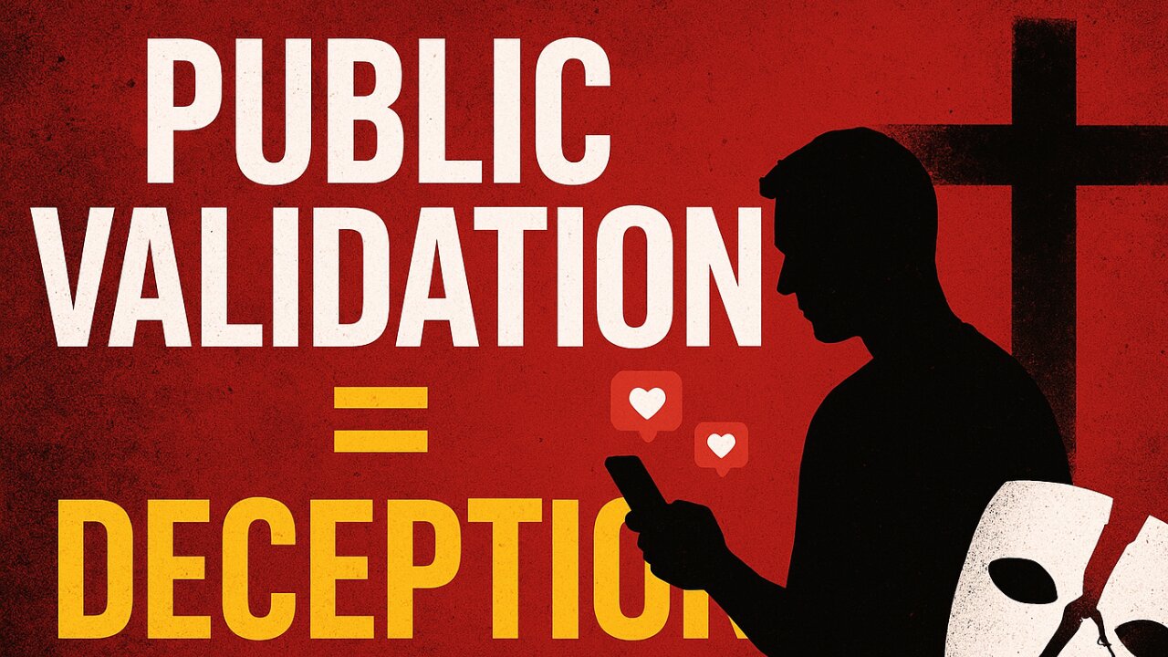 PUBLIC VALIDATION IS A DECEPTION TRAP,A CHRISTIAN PERSPECTIVE #illusion #trap #validate #validacion