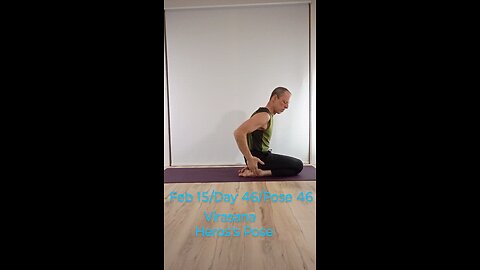 Hero's Pose / Virasana