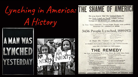 A History of Lynching in America