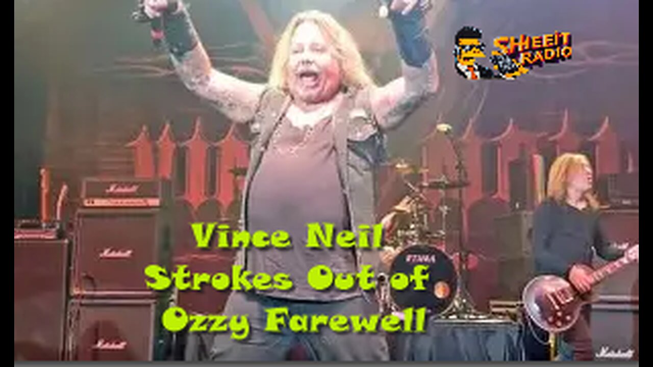 Vince Neil Strokes Out of Ozzy Farewell