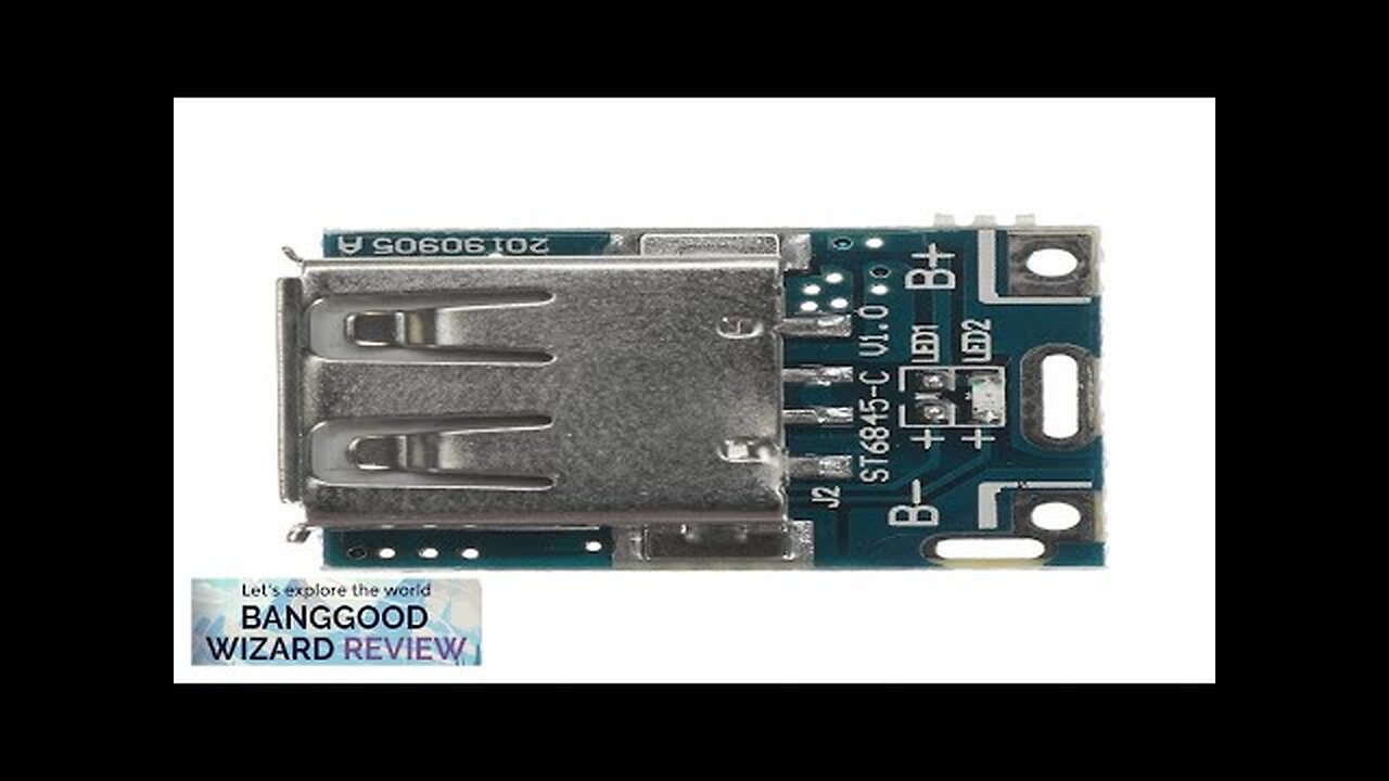 Micro USB 5V Lithium Battery Charger Boost Protection Board Li-Po Li-ion 18650 Review