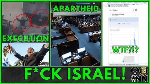 IDF Executions, Google's Cover-Up, More Apartheid, Zionist Societal Infiltration | @GetIndieNews