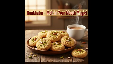 "Perfect Nankhatai Recipe | Crispy, Buttery & Irresistible"