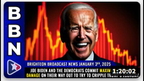 Brighteon Broadcast News, Jan 3, 2025 - Joe Biden and the Democrats commit MAXIMUM ECONOMIC DAMAGE