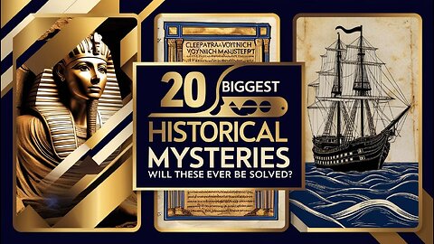 20 Biggest Historical Mysteries That Will Probably Never Be Solved