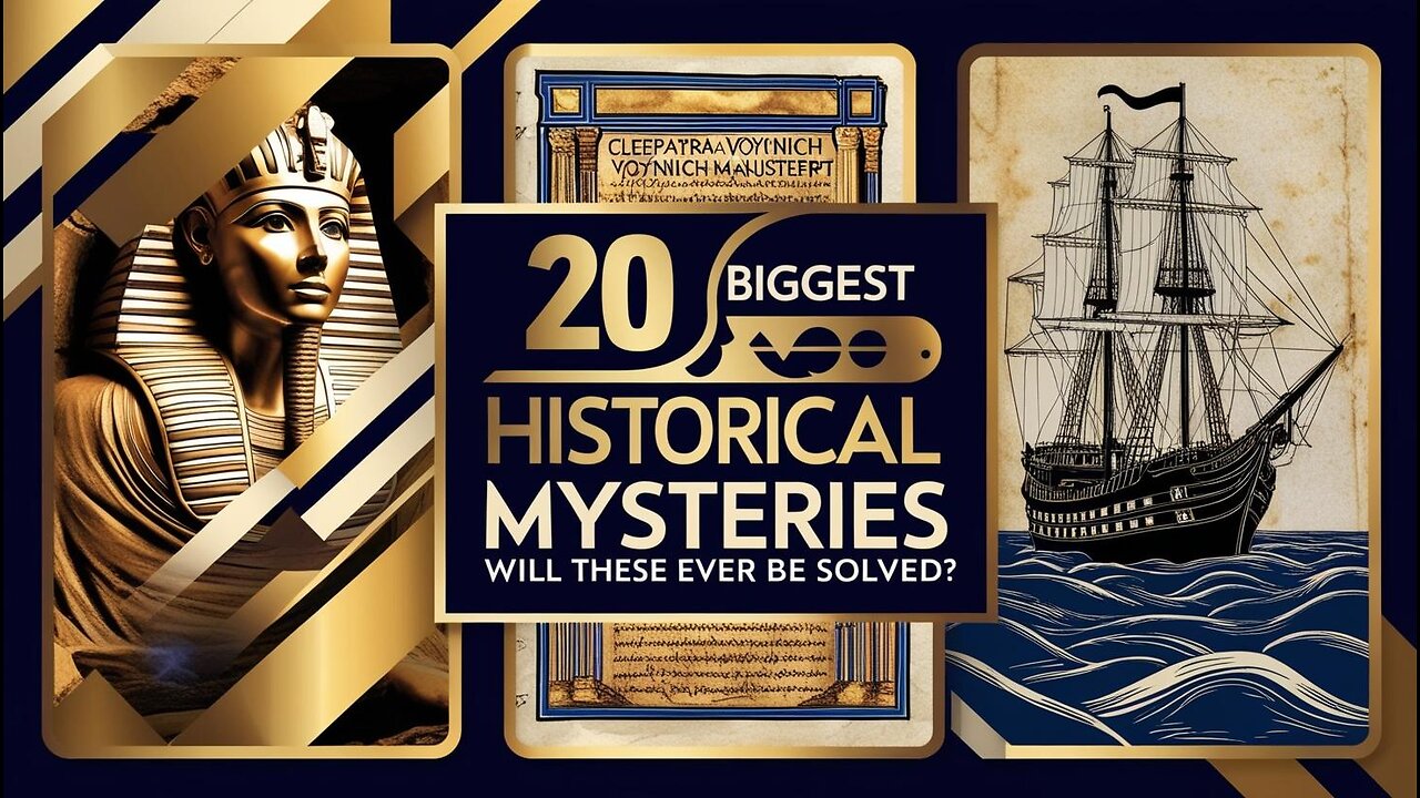 20 Biggest Historical Mysteries That Will Probably Never Be Solved