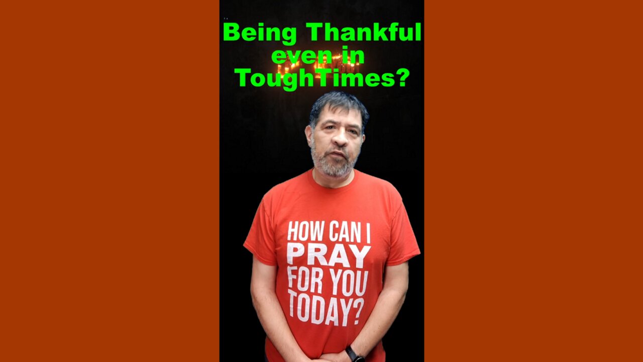 Being thankful even in tough times? / WWY #shorts S124