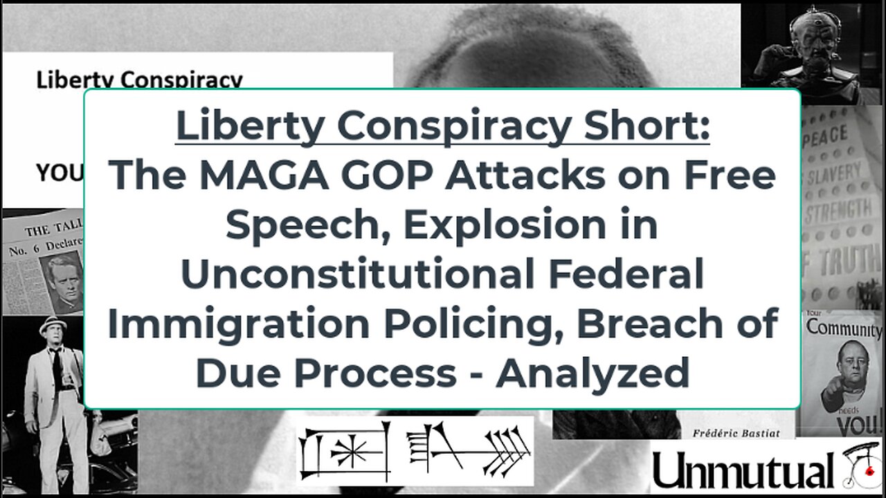 Liberty Conspiracy Short: MAGA Deportations Attack Free Speech, Due Process
