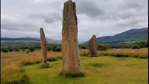 Scotland 🏴󠁧󠁢󠁳󠁣󠁴󠁿 Isle Of Arran, Standing Stones.